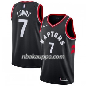 Toronto Raptors Kyle Lowry 7 Nike 2017-18 Musta Pelipaidat Swingman - Miesten